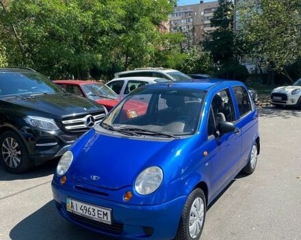 Синій Деу Матіз, об'ємом двигуна 0.8 л та пробігом 120 тис. км за 2000 $, фото 1 на Automoto.ua