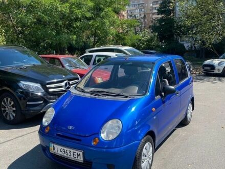 Синій Деу Матіз, об'ємом двигуна 0.8 л та пробігом 120 тис. км за 2000 $, фото 1 на Automoto.ua