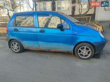 Синій Деу Матіз, об'ємом двигуна 0.8 л та пробігом 250 тис. км за 1399 $, фото 1 на Automoto.ua