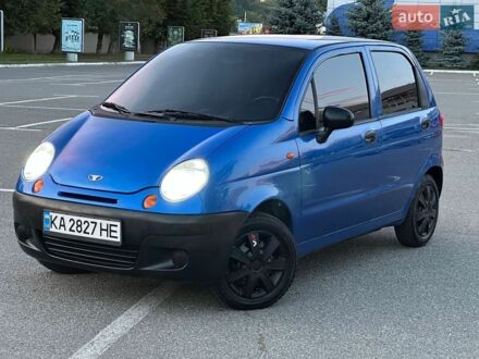 Синий Дэу Матиз, объемом двигателя 0.8 л и пробегом 138 тыс. км за 2600 $, фото 1 на Automoto.ua