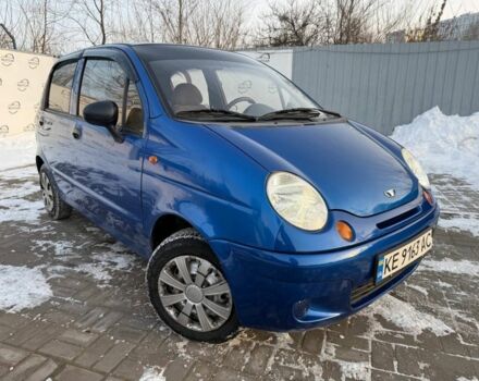 Синий Дэу Матиз, объемом двигателя 0.8 л и пробегом 95 тыс. км за 1899 $, фото 1 на Automoto.ua