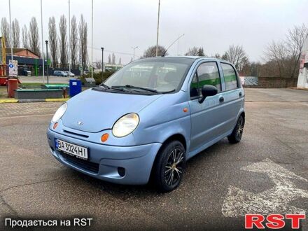 Синий Дэу Матиз, объемом двигателя 0.8 л и пробегом 130 тыс. км за 2999 $, фото 1 на Automoto.ua