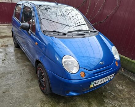 Синій Деу Матіз, об'ємом двигуна 1 л та пробігом 149 тис. км за 2200 $, фото 1 на Automoto.ua
