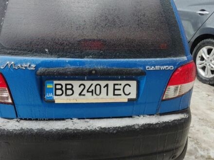 Синий Дэу Матиз, объемом двигателя 0.8 л и пробегом 58 тыс. км за 2510 $, фото 1 на Automoto.ua
