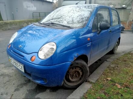 Синій Деу Матіз, об'ємом двигуна 8 л та пробігом 49 тис. км за 2500 $, фото 1 на Automoto.ua