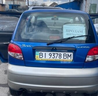 Синій Деу Матіз, об'ємом двигуна 0 л та пробігом 35 тис. км за 3200 $, фото 1 на Automoto.ua