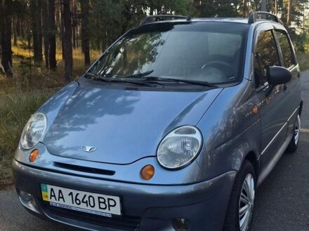 Синий Дэу Матиз, объемом двигателя 1 л и пробегом 117 тыс. км за 2700 $, фото 1 на Automoto.ua