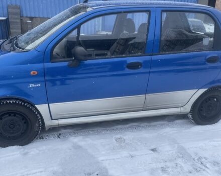 Синий Дэу Матиз, объемом двигателя 1 л и пробегом 35 тыс. км за 3300 $, фото 1 на Automoto.ua