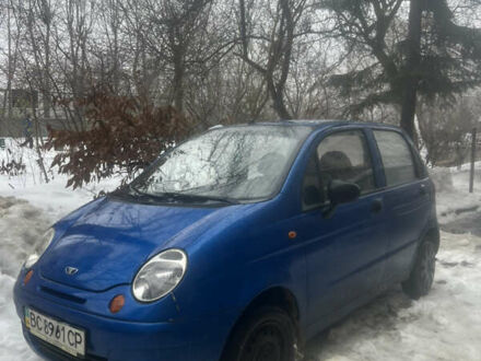 Синий Дэу Матиз, объемом двигателя 0.8 л и пробегом 113 тыс. км за 2800 $, фото 1 на Automoto.ua