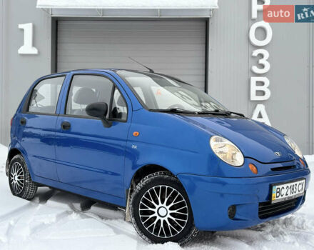 Синий Дэу Матиз, объемом двигателя 0.8 л и пробегом 50 тыс. км за 2900 $, фото 1 на Automoto.ua