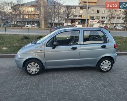 Синий Дэу Матиз, объемом двигателя 0.8 л и пробегом 48 тыс. км за 3400 $, фото 1 на Automoto.ua