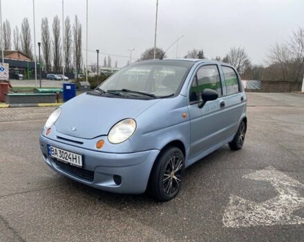 Синий Дэу Матиз, объемом двигателя 0.8 л и пробегом 130 тыс. км за 2600 $, фото 1 на Automoto.ua