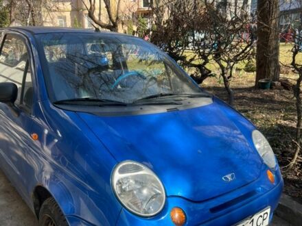 Синий Дэу Матиз, объемом двигателя 0.8 л и пробегом 113 тыс. км за 1600 $, фото 1 на Automoto.ua