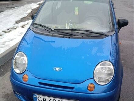 Синий Дэу Матиз, объемом двигателя 0.8 л и пробегом 128 тыс. км за 3500 $, фото 1 на Automoto.ua
