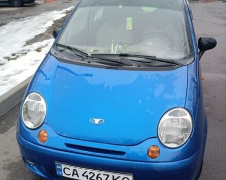 Синий Дэу Матиз, объемом двигателя 0.8 л и пробегом 128 тыс. км за 3500 $, фото 1 на Automoto.ua
