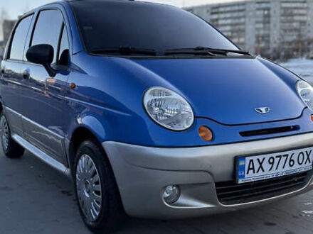 Синий Дэу Матиз, объемом двигателя 1 л и пробегом 30 тыс. км за 3800 $, фото 1 на Automoto.ua