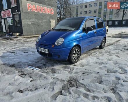 Синий Дэу Матиз, объемом двигателя 0.8 л и пробегом 88 тыс. км за 2999 $, фото 1 на Automoto.ua