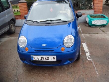 Синій Деу Матіз, об'ємом двигуна 0.8 л та пробігом 65 тис. км за 4500 $, фото 1 на Automoto.ua