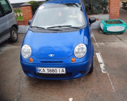 Синий Дэу Матиз, объемом двигателя 0.8 л и пробегом 65 тыс. км за 4500 $, фото 1 на Automoto.ua