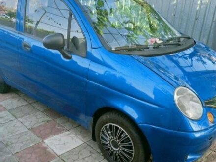 Синий Дэу Матиз, объемом двигателя 0.8 л и пробегом 197 тыс. км за 1950 $, фото 1 на Automoto.ua
