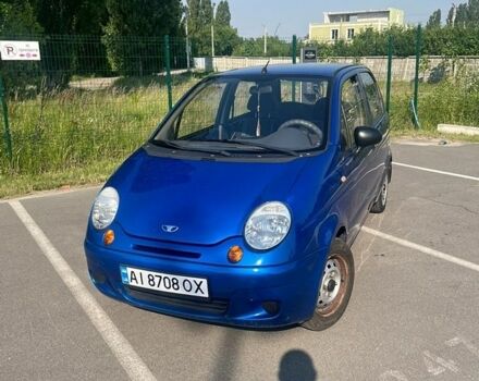 Синий Дэу Матиз, объемом двигателя 0.8 л и пробегом 64 тыс. км за 2600 $, фото 1 на Automoto.ua