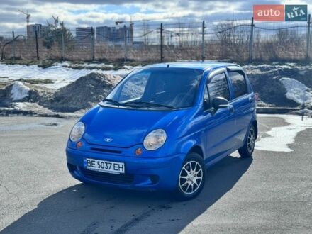 Синий Дэу Матиз, объемом двигателя 0.8 л и пробегом 79 тыс. км за 2750 $, фото 1 на Automoto.ua