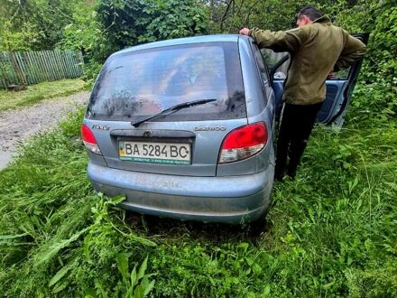 Синий Дэу Матиз, объемом двигателя 0.8 л и пробегом 50 тыс. км за 600 $, фото 1 на Automoto.ua