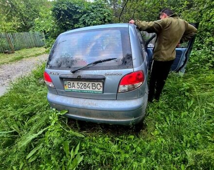 Синий Дэу Матиз, объемом двигателя 0.8 л и пробегом 50 тыс. км за 600 $, фото 1 на Automoto.ua
