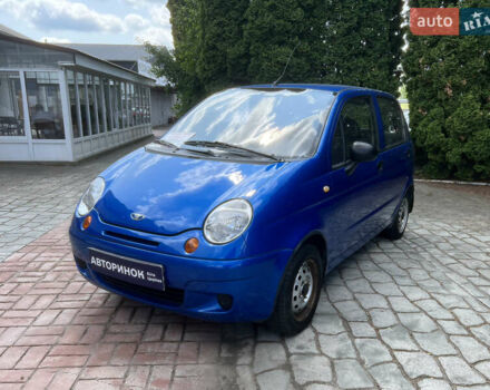 Синий Дэу Матиз, объемом двигателя 0.8 л и пробегом 64 тыс. км за 3100 $, фото 1 на Automoto.ua