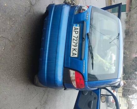 Синий Дэу Матиз, объемом двигателя 0.8 л и пробегом 107 тыс. км за 1350 $, фото 1 на Automoto.ua