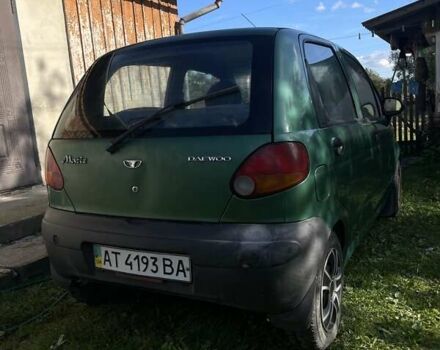 Зелений Деу Матіз, об'ємом двигуна 0.8 л та пробігом 202 тис. км за 1550 $, фото 3 на Automoto.ua