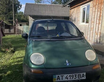 Зелений Деу Матіз, об'ємом двигуна 0.8 л та пробігом 202 тис. км за 1550 $, фото 1 на Automoto.ua
