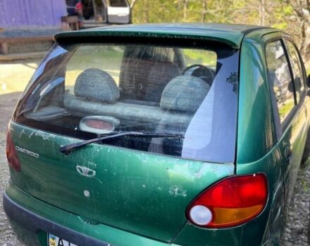 Зелений Деу Матіз, об'ємом двигуна 0.8 л та пробігом 200 тис. км за 300 $, фото 2 на Automoto.ua