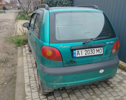 Зелений Деу Матіз, об'ємом двигуна 0.8 л та пробігом 200 тис. км за 850 $, фото 1 на Automoto.ua