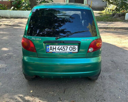 Зелений Деу Матіз, об'ємом двигуна 0.8 л та пробігом 148 тис. км за 2000 $, фото 3 на Automoto.ua