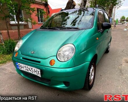 Зелений Деу Матіз, об'ємом двигуна 0.8 л та пробігом 185 тис. км за 1500 $, фото 2 на Automoto.ua