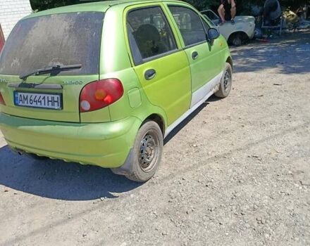 Зелений Деу Матіз, об'ємом двигуна 8 л та пробігом 121 тис. км за 1300 $, фото 4 на Automoto.ua