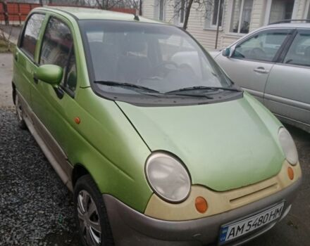 Зеленый Дэу Матиз, объемом двигателя 0.8 л и пробегом 92 тыс. км за 1894 $, фото 1 на Automoto.ua