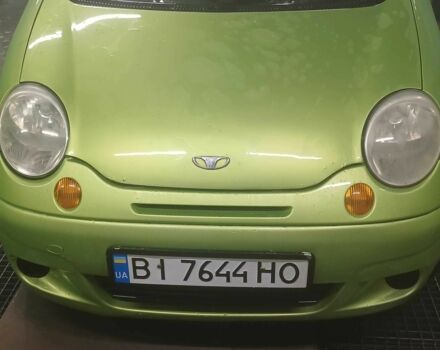 Зеленый Дэу Матиз, объемом двигателя 0.8 л и пробегом 190 тыс. км за 2100 $, фото 5 на Automoto.ua