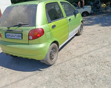 Зеленый Дэу Матиз, объемом двигателя 0.8 л и пробегом 121 тыс. км за 1000 $, фото 1 на Automoto.ua