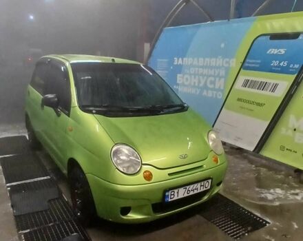 Зеленый Дэу Матиз, объемом двигателя 0.8 л и пробегом 190 тыс. км за 2100 $, фото 3 на Automoto.ua