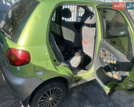 Дэу Матиз 2005 в Буче на Automoto.ua Зеленый Дэу Матиз, объемом двигателя 1 л и пробегом 340 тыс. км за 1100 $, фото 3 на Automoto.ua