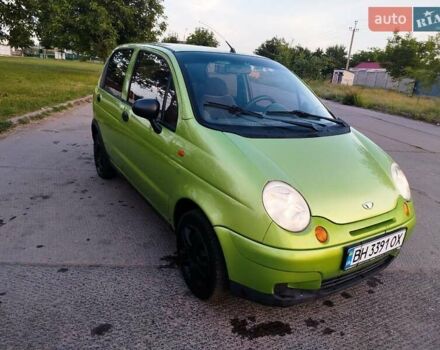 Зеленый Дэу Матиз, объемом двигателя 0.8 л и пробегом 144 тыс. км за 2550 $, фото 1 на Automoto.ua