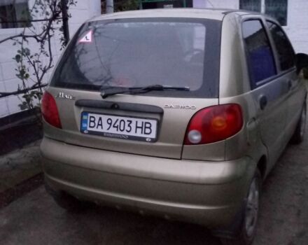 Зелений Деу Матіз, об'ємом двигуна 0.8 л та пробігом 100 тис. км за 2700 $, фото 2 на Automoto.ua