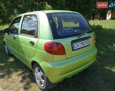 Зеленый Дэу Матиз, объемом двигателя 0.8 л и пробегом 110 тыс. км за 2600 $, фото 6 на Automoto.ua