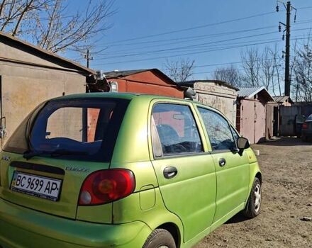 Зелений Деу Матіз, об'ємом двигуна 0.8 л та пробігом 147 тис. км за 1000 $, фото 4 на Automoto.ua