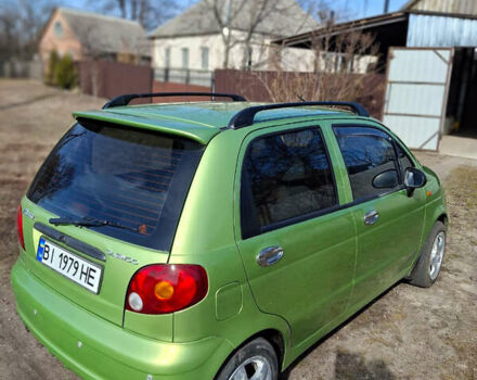 Зелений Деу Матіз, об'ємом двигуна 0.8 л та пробігом 122 тис. км за 3100 $, фото 5 на Automoto.ua