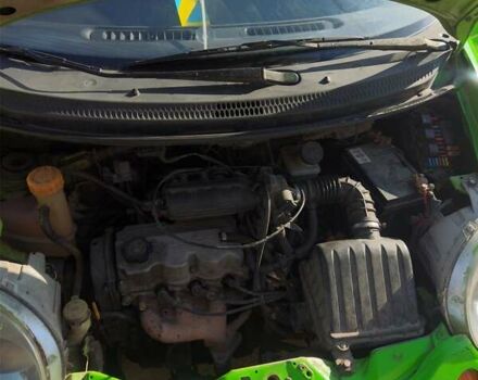 Зелений Деу Матіз, об'ємом двигуна 0.8 л та пробігом 292 тис. км за 2200 $, фото 3 на Automoto.ua