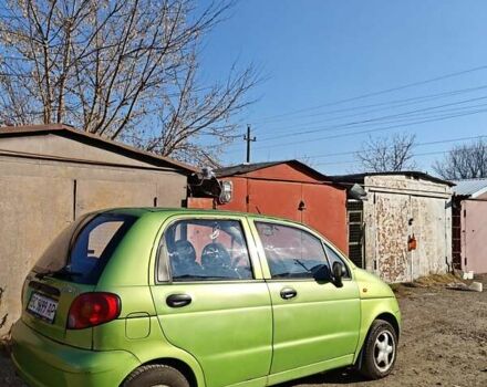 Зелений Деу Матіз, об'ємом двигуна 0.8 л та пробігом 147 тис. км за 1000 $, фото 3 на Automoto.ua