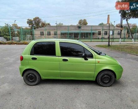 Зелений Деу Матіз, об'ємом двигуна 0.8 л та пробігом 155 тис. км за 3000 $, фото 1 на Automoto.ua